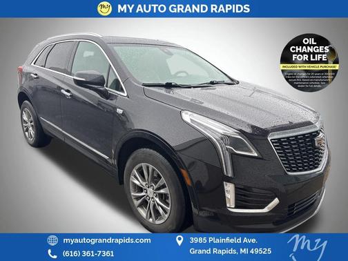 Stellar Black Metallic 2021 Cadillac XT5 Premium Luxury