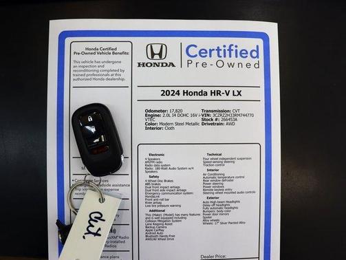 2024 Honda HR-V LX