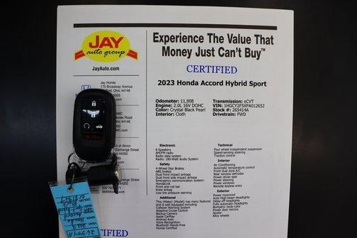 2023 Honda Accord Hybrid Sport