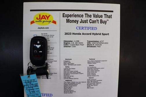 2023 Honda Accord Hybrid Sport