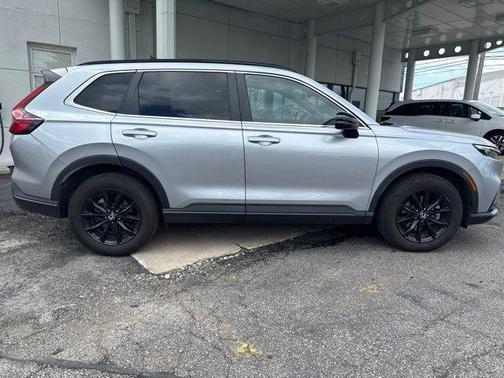 Lunar Silver Metallic 2023 Honda CR-V Hybrid Sport