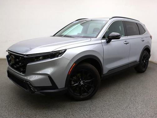 Lunar Silver Metallic 2023 Honda CR-V Hybrid Sport