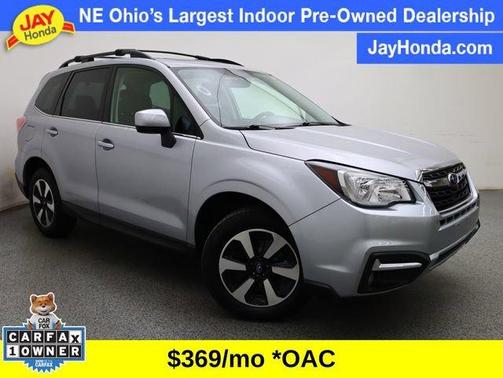 Ice Silver Metallic 2018 Subaru Forester 2.5i Limited