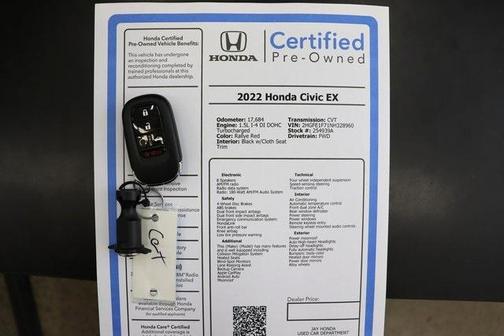 2022 Honda Civic EX