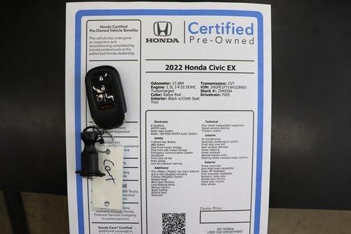 2022 Honda Civic EX