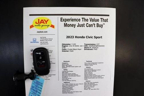 2023 Honda Civic Sport