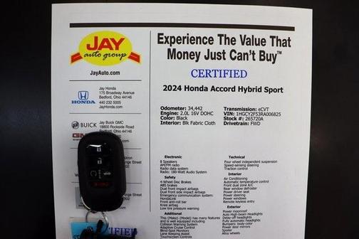 2024 Honda Accord Hybrid Sport