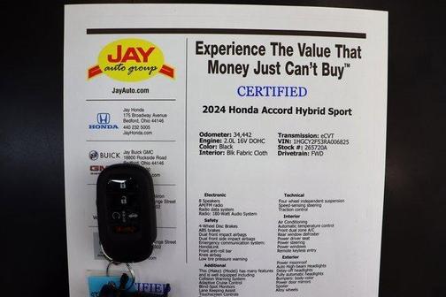 2024 Honda Accord Hybrid Sport