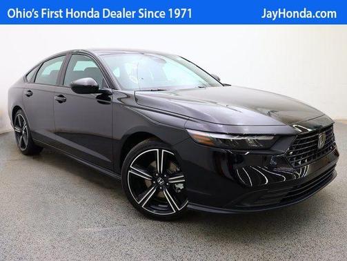 Crystal Black Pearl 2026 Honda Accord Hybrid Sport