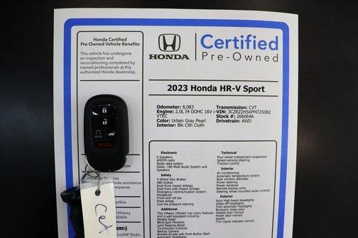 2023 Honda HR-V Sport