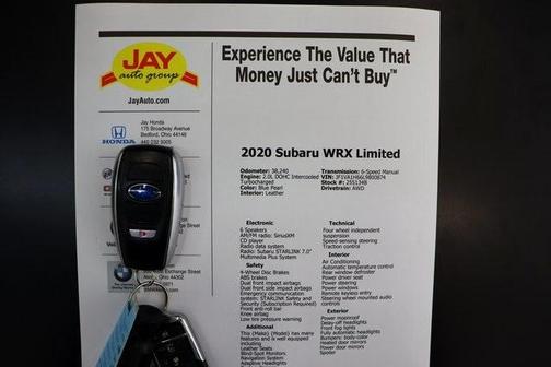 2020 Subaru WRX Limited