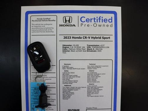 2023 Honda CR-V Hybrid Sport