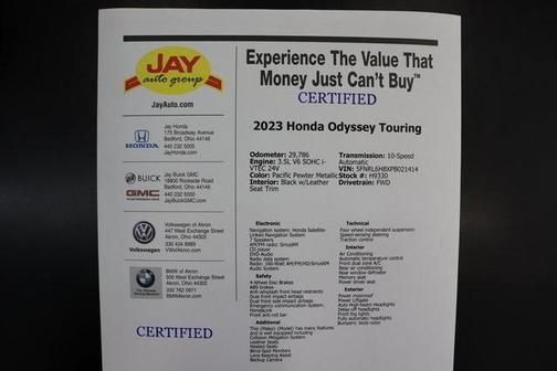 2023 Honda Odyssey Touring