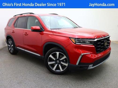 Radiant Red Metallic II 2025 Honda Pilot Touring