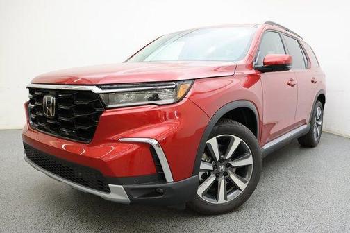 Radiant Red Metallic II 2025 Honda Pilot Touring