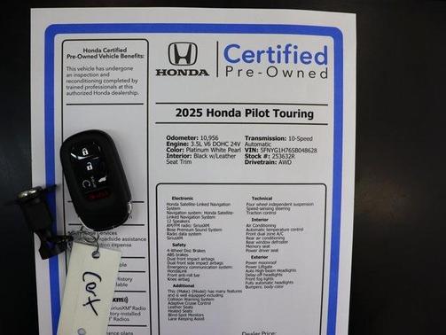 2025 Honda Pilot Touring