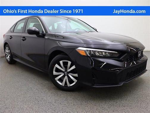 Crystal Black Pearl 2026 Honda Civic LX Sedan