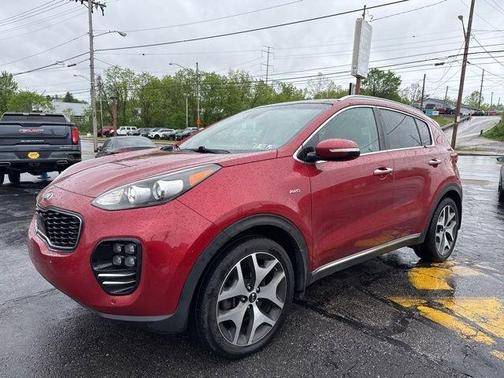 Red 2017 Kia Sportage SX Turbo
