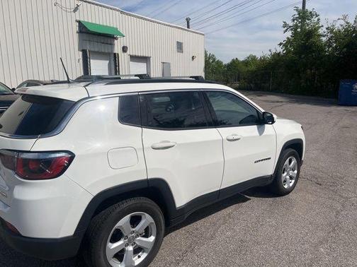White Clearcoat 2020 Jeep Compass Latitude