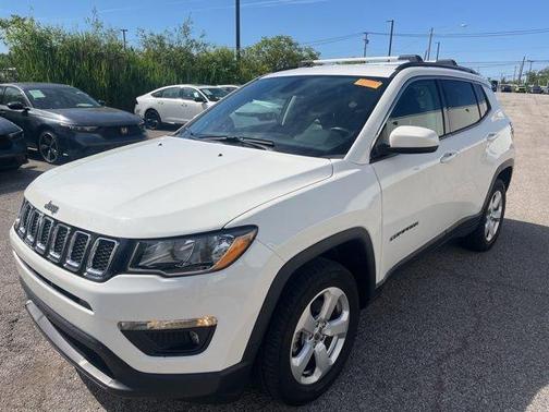 White Clearcoat 2020 Jeep Compass Latitude