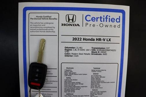 2022 Honda HR-V LX