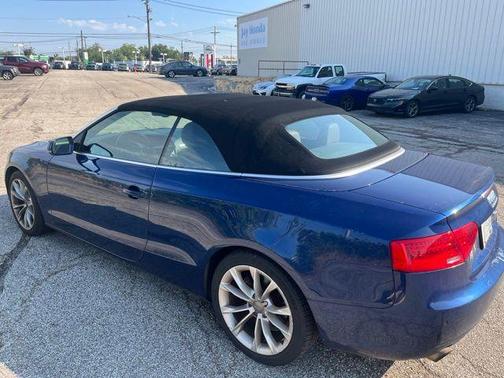 Scuba Blue Metallic / Black Roof 2013 Audi A5 2.0T Prestige