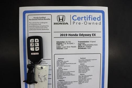 2019 Honda Odyssey EX