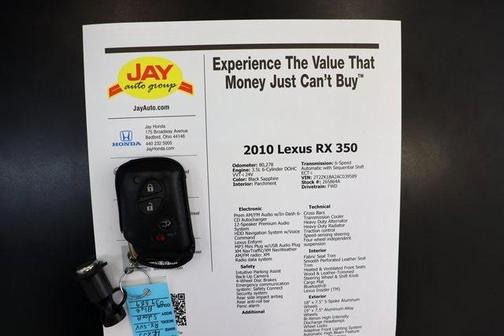 2010 Lexus RX 350 Base