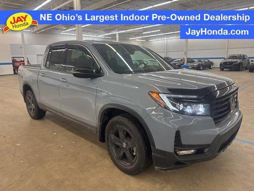 Sonic Gray Pearl 2023 Honda Ridgeline Black Edition Truck
