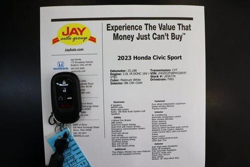 2023 Honda Civic Sport