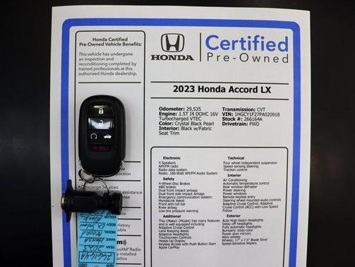 2023 Honda Accord LX