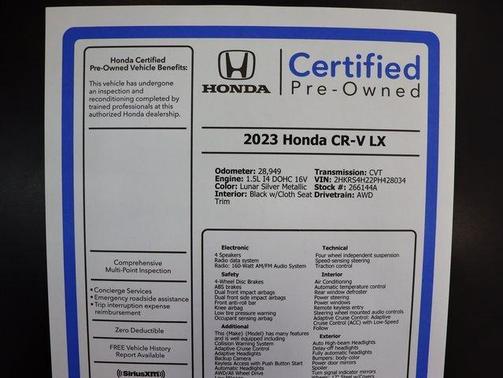 2023 Honda CR-V LX