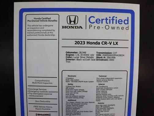 2023 Honda CR-V LX