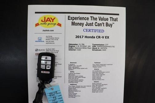 2017 Honda CR-V EX