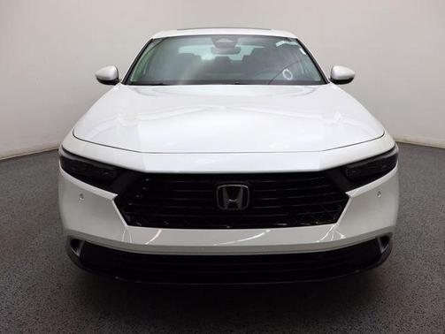 Platinum White Pearl 2026 Honda Accord Hybrid Touring