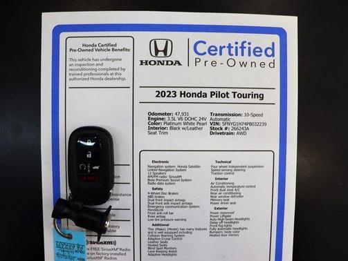 2023 Honda Pilot Touring