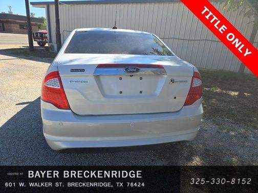 2010 Ford Fusion Hybrid Base