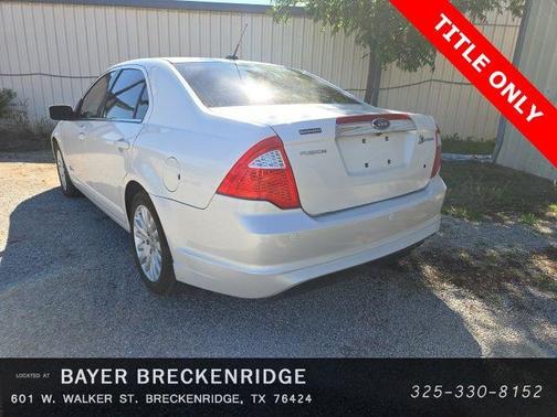 2010 Ford Fusion Hybrid Base