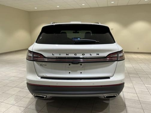 Pristine White Metallic Tri-Coat 2022 Lincoln Nautilus Black Label