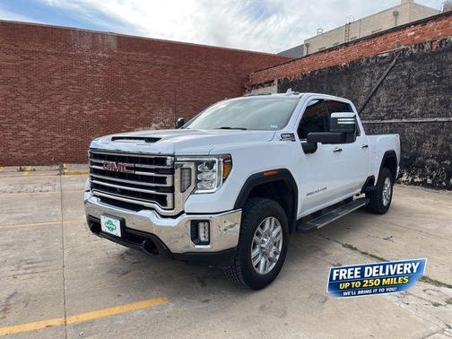 Summit White 2022 GMC Sierra 2500 SLT