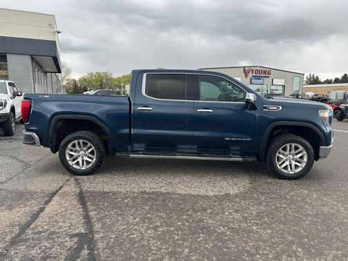 Pacific Blue Metallic 2020 GMC Sierra 1500 SLT