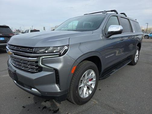 Satin Steel Metallic 2022 Chevrolet Suburban Premier