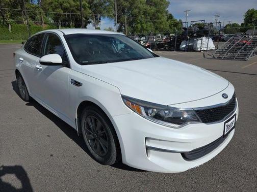 Snow White Pearl 2017 Kia Optima LX Turbo