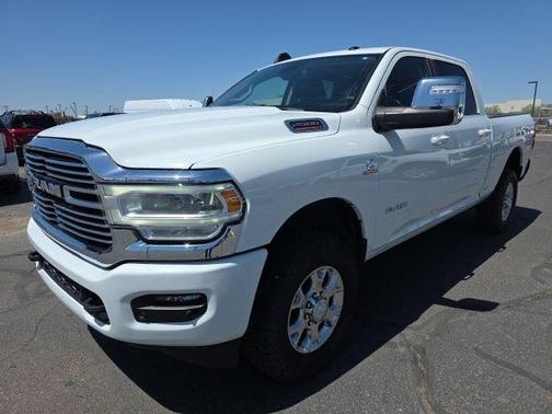 Bright White Clearcoat 2024 RAM 2500 Laramie