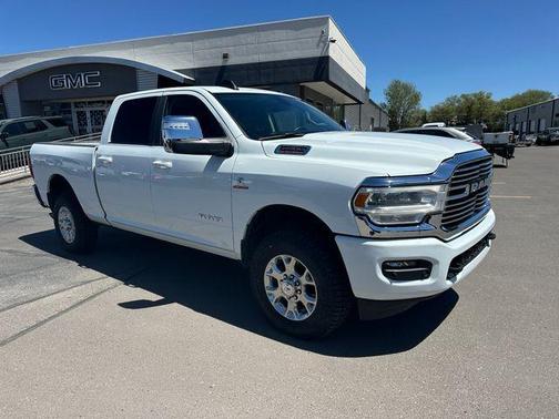 Bright White Clearcoat 2024 RAM 2500 Laramie