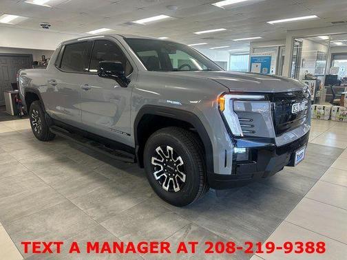 Gray 2026 GMC Sierra EV Elevation