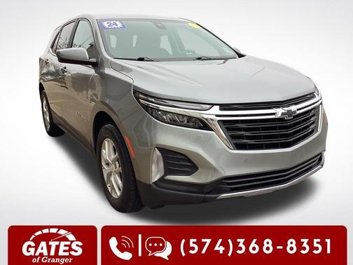 Sterling Gray Metallic 2024 Chevrolet Equinox LT