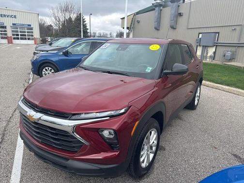 Crimson Metallic 2024 Chevrolet Trailblazer LS