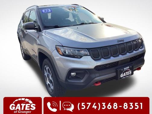 Billet Silver Metallic Clearcoat 2022 Jeep Compass Trailhawk