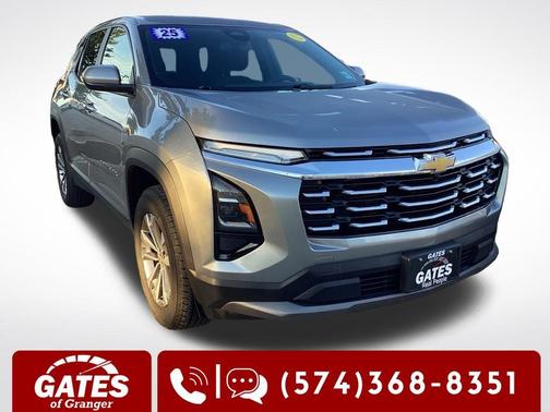 Sterling Gray Metallic 2025 Chevrolet Equinox LT